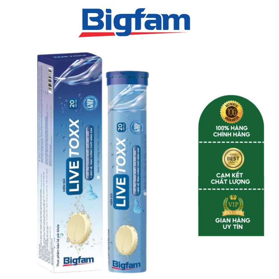 Giới thiệu về viên sủi Live Toxx
