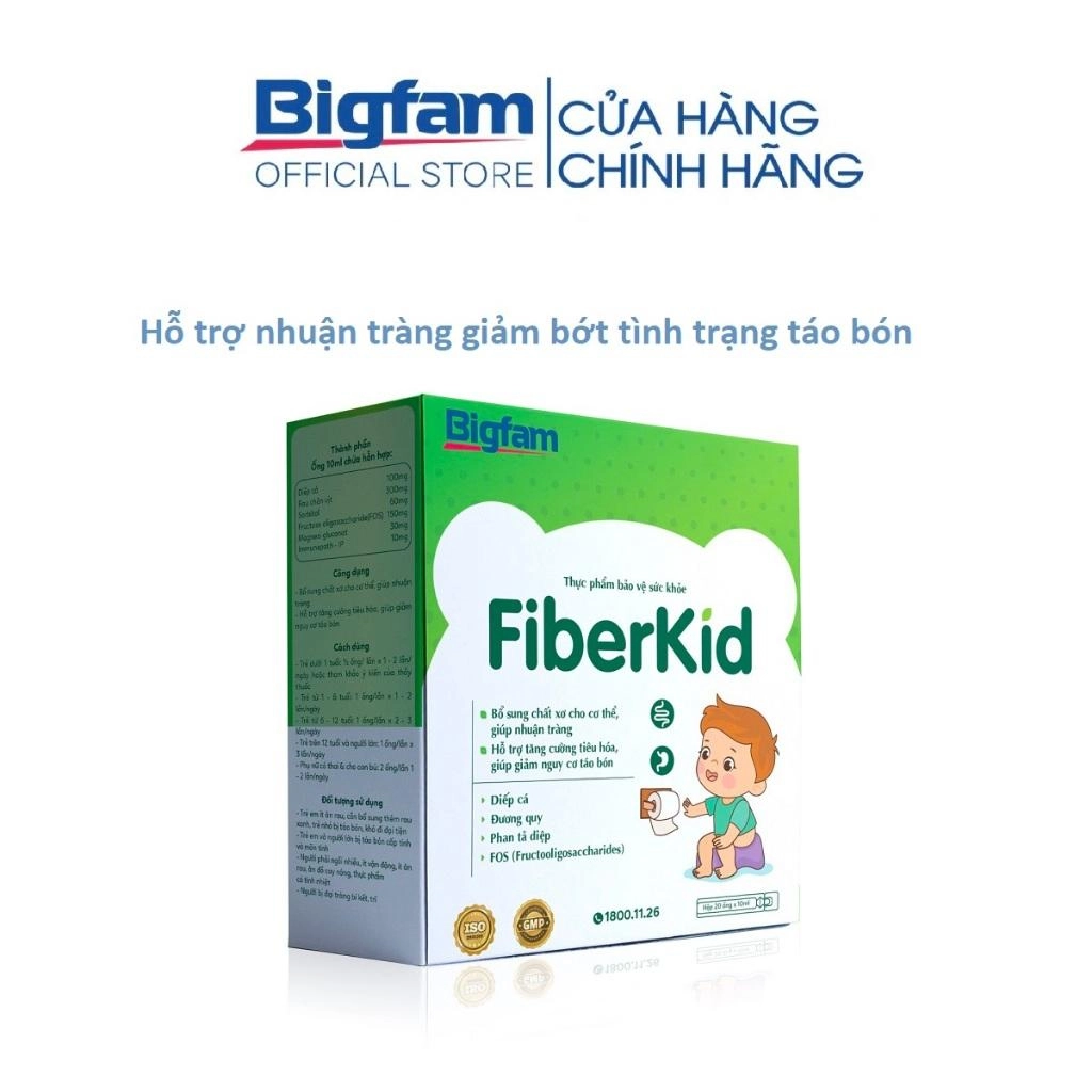 thuốc đại tràng fiberkid
